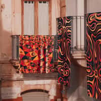 Pucci Cloth Wrap Sicily Landmarks