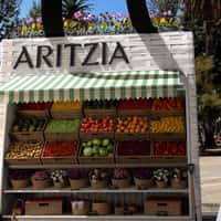 Aritzia Giant Bag Turns Into Market Stall