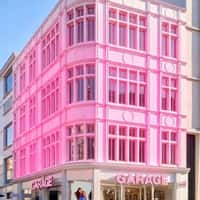 Garage Pink Carpet Rolls Across London