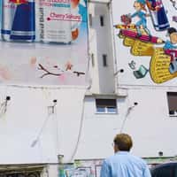Red Bull Can Pops Out of Billboard
