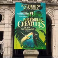 Gallimard Jeunesse Banner Drapes Statue
