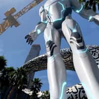 Botim Giant Robot Activated at Museum of the Future