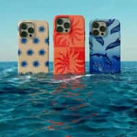 Burga Giant Phones Rise From Sea