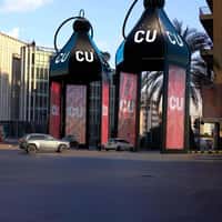Cash United Giant Padlocks Line Beirut Street