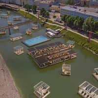 John Harris Fitness Cubes Float on Salzburg River