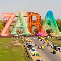 Zara Inflated Letters Parade in New Delhi