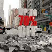 New Yorker Sale Stone Marker Landing in NYC