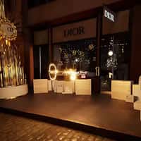 Dior Beauty Golden Key Unlock Christmas at a Shop