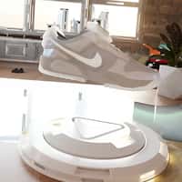 Nike Shoe Futuristic Machine Upgrade