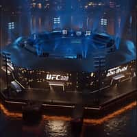 UFC Floating Stadium Above Waters in Dubai