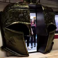 Paramount Pictures Gladiator Helmet Subway Door