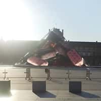 Victoria Beckham Bags Float at The Louvre