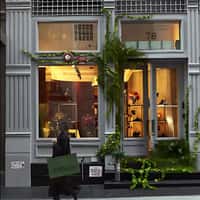 Alexandre Birman Garden Blooming at Boutique Facade