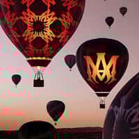 AMIRI Logo on Hot Air Balloon Lights Up
