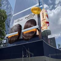 Pantene Hair Ironing 3D Billboard