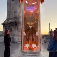 Paramount Picture Shadow Awakes Inside Glass Column