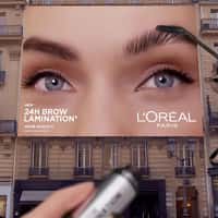L'Oréal Paris Eyebrow Billboard Transformation