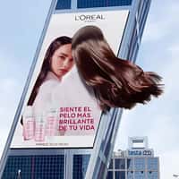 L'Oréal Paris Hair Billboard on Building