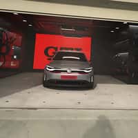 Volkswagen Concept Car Flips in Garage