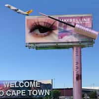 Maybelline Mascara Moving Signage