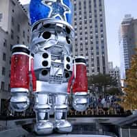 Pandora Nutcracker Pendant Towers on Ice-skating Rink