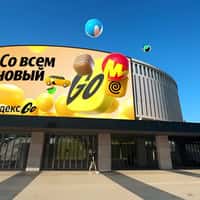 Yandex Go Inflated Icons Comes to Life at Stadium
