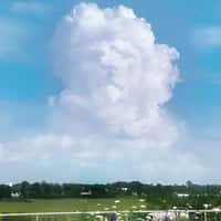 Disney Studios Mufasa Cloud Appears in Argentina