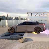 Lexus Concept Car Revealed as Platform Flips
