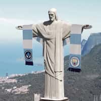 Veritran x Manchester City Scarf on Global Landmarks