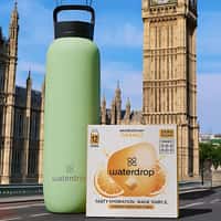 Waterdrop Water Bottle Delivery at Big Ben
