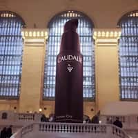 Caudalie Serum Installation at Grand Central Station