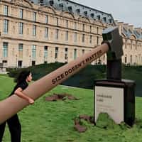 Versatile Giant Perfume Whack-a-Mole in Garden