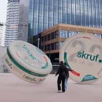 Skruf Giant Containers Colliding