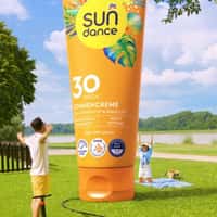 DM Inflatable Sunscreen Installation by the River