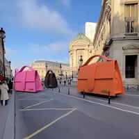 Jacquemus Driving Bags Rolling in Paris