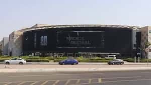 Astronaut Tosses Remote Beyond Screen in a 3D Billboard ad of 3Rock Global