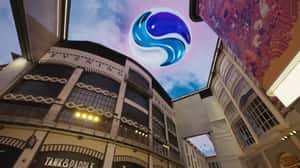 Pod Launch Triggers Cloud Burst in a 3D Billboard ad of Persil