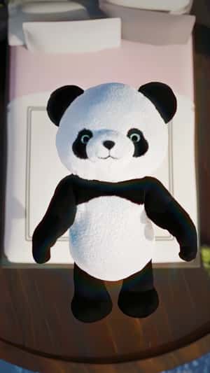 Panda Bear Back Flips From the Bridge in a fake-out-of-home ad of Roomlane