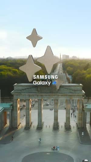 Galaxy AI Stars in landmarks worldwide in fake-out-of-home ad of Samsung