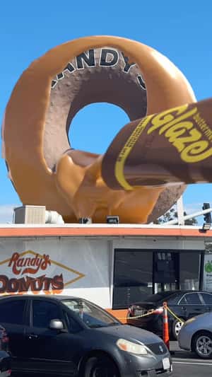 Tint Applied on Donut Installation in a fake-out-of-home ad of NYX Professional Makeup