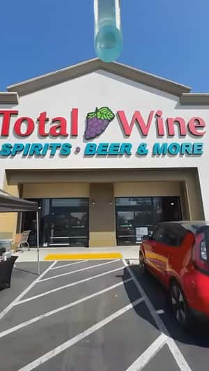 Tequila Bottle Lands at Store in a fake-out-of-home ad of Nuestro Placer