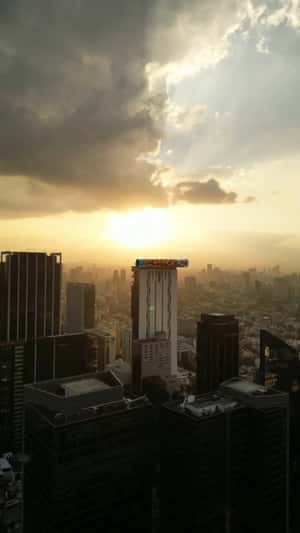 Poster Unveils at Skyscraper in a fake-out-of-home ad of Sneaker Fever