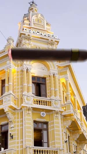 Cigarette Fell From the Sky in a fake-out-of-home ad of JAMM Cigar