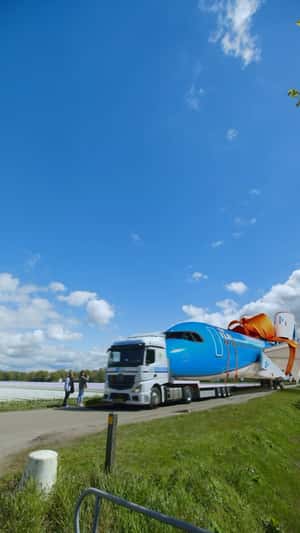 New A321neo Delivery in fake-out-of-home ad of KLM Royal Dutch Airlines