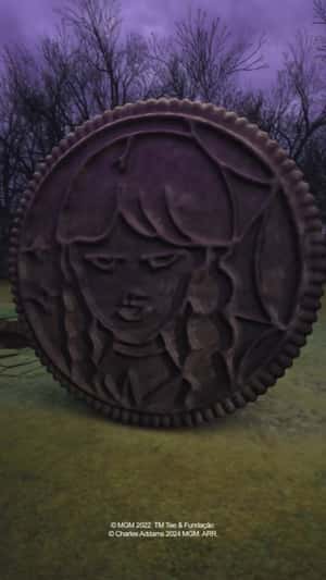 Cookie Rolls on Cracked Ground in a fake-out-of-home ad of Oreo