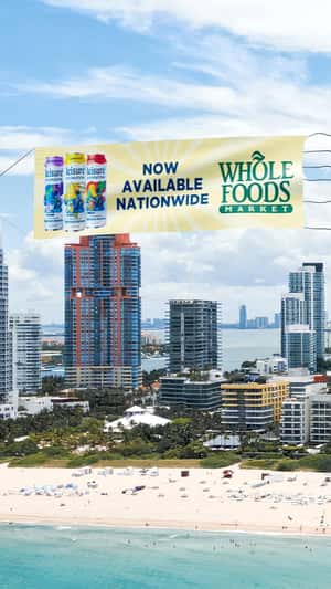 Cans Spotted Across the Country in a fake-out-of-home ad of Leisure Hydration
