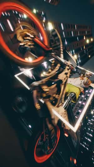 Human Figure Breakdancing in a fake-out-of-home ad of La Boutique Officielle