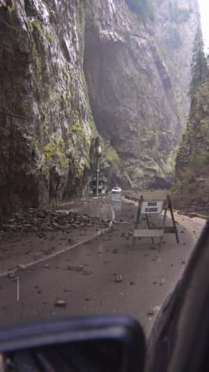 Vacuum Cleans Rock Debris in a fake-out-of-home ad of Samsung