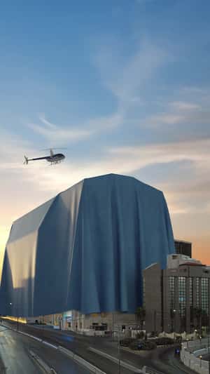 Blue Cloth Unveils Modernized Building in a fake-out-of-home ad of Arab Bank