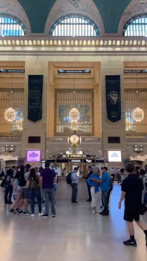 Dragon’s Skull at Grand Central in a fake-out-of-home ad of Game of Thrones